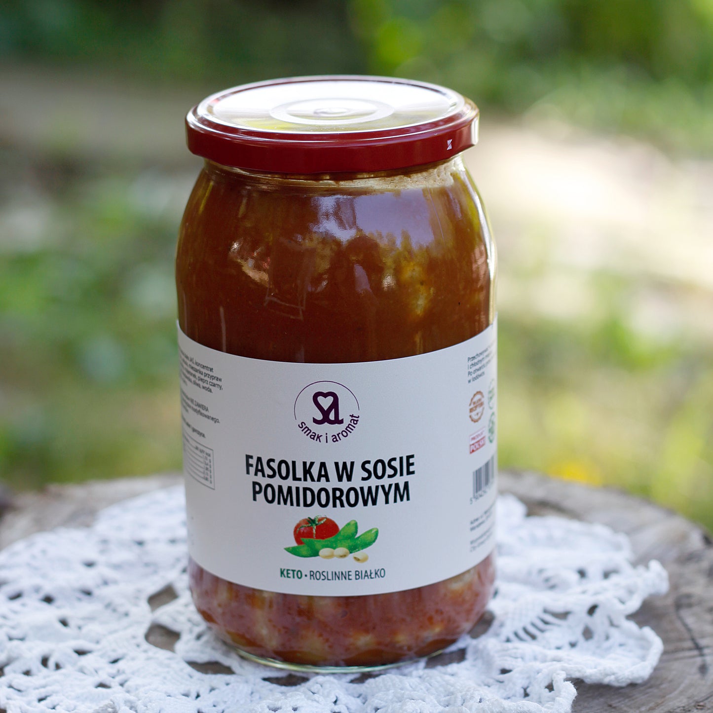 FASOLKA W SOSIE POMIDOROWYM