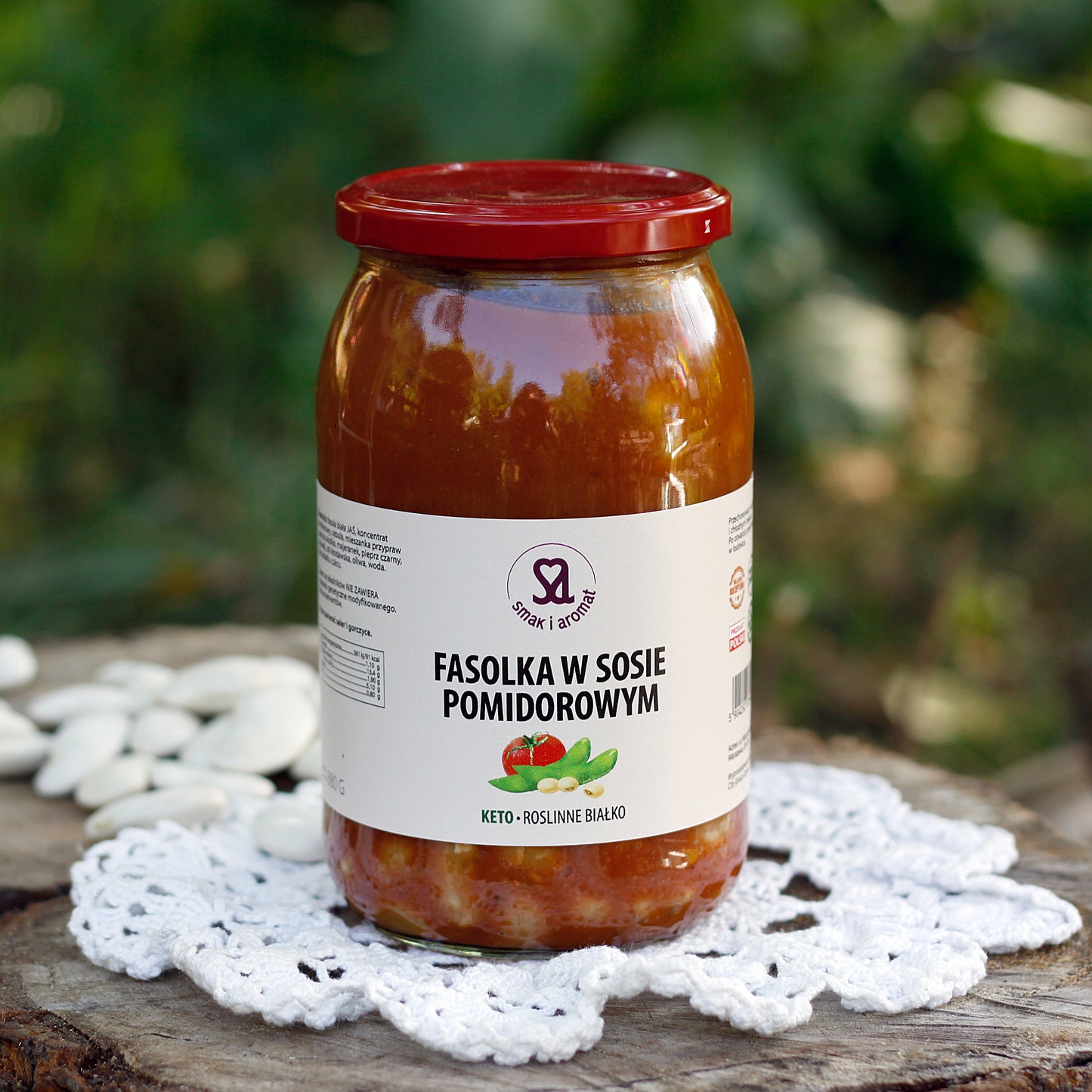 FASOLKA W SOSIE POMIDOROWYM