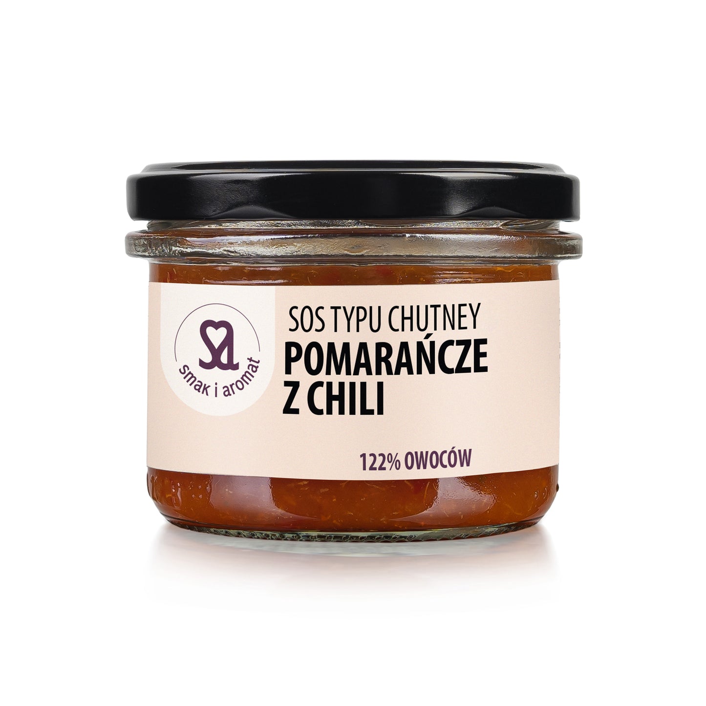 CHUTNEY POMARAŃCZA Z CHILI I IMBIREM