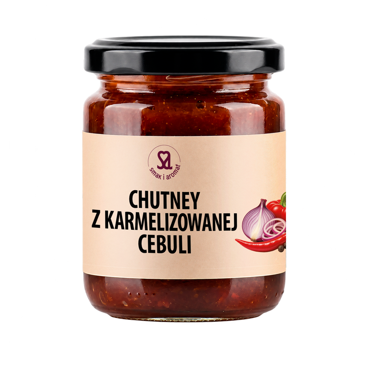 CHUTNEY Z KARMELIZOWANEJ CEBULI.