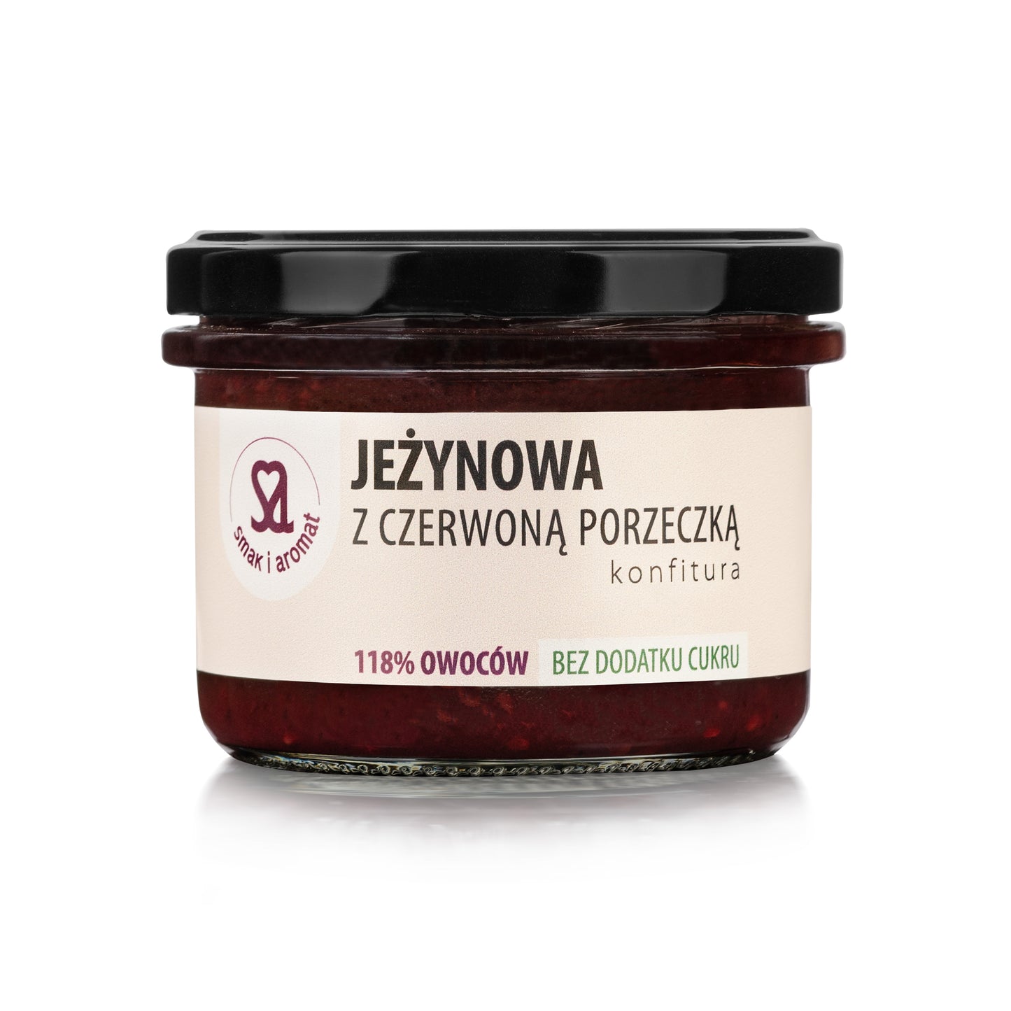 JEŻYNOWA Z CZERWONĄ PORZECZKĄ