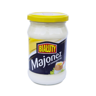 MAJONEZ 100% Z JAJ WOLNEGO WYBIEGU.
