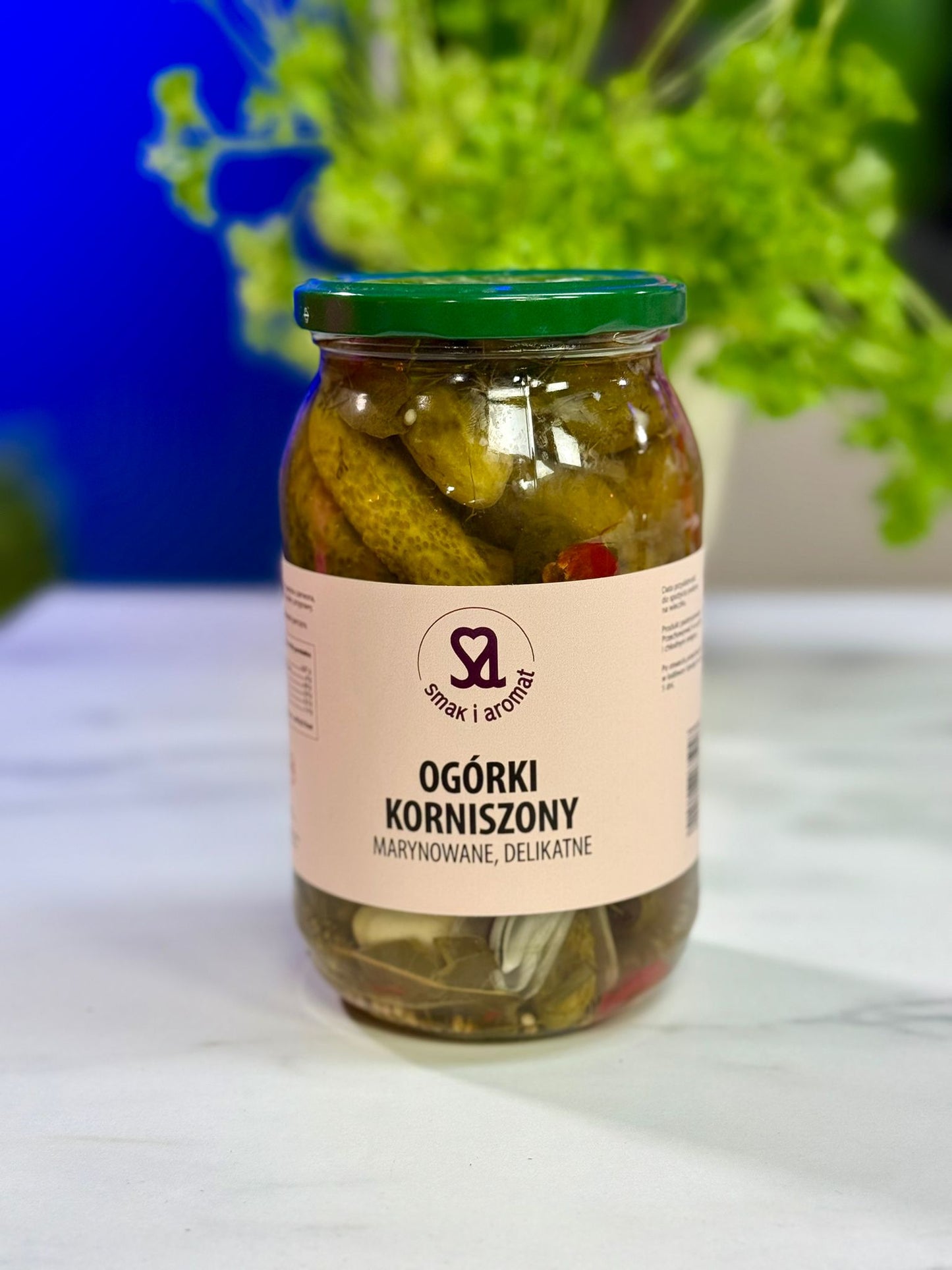 OGÓRKI KORNISZONY MARYNOWANE