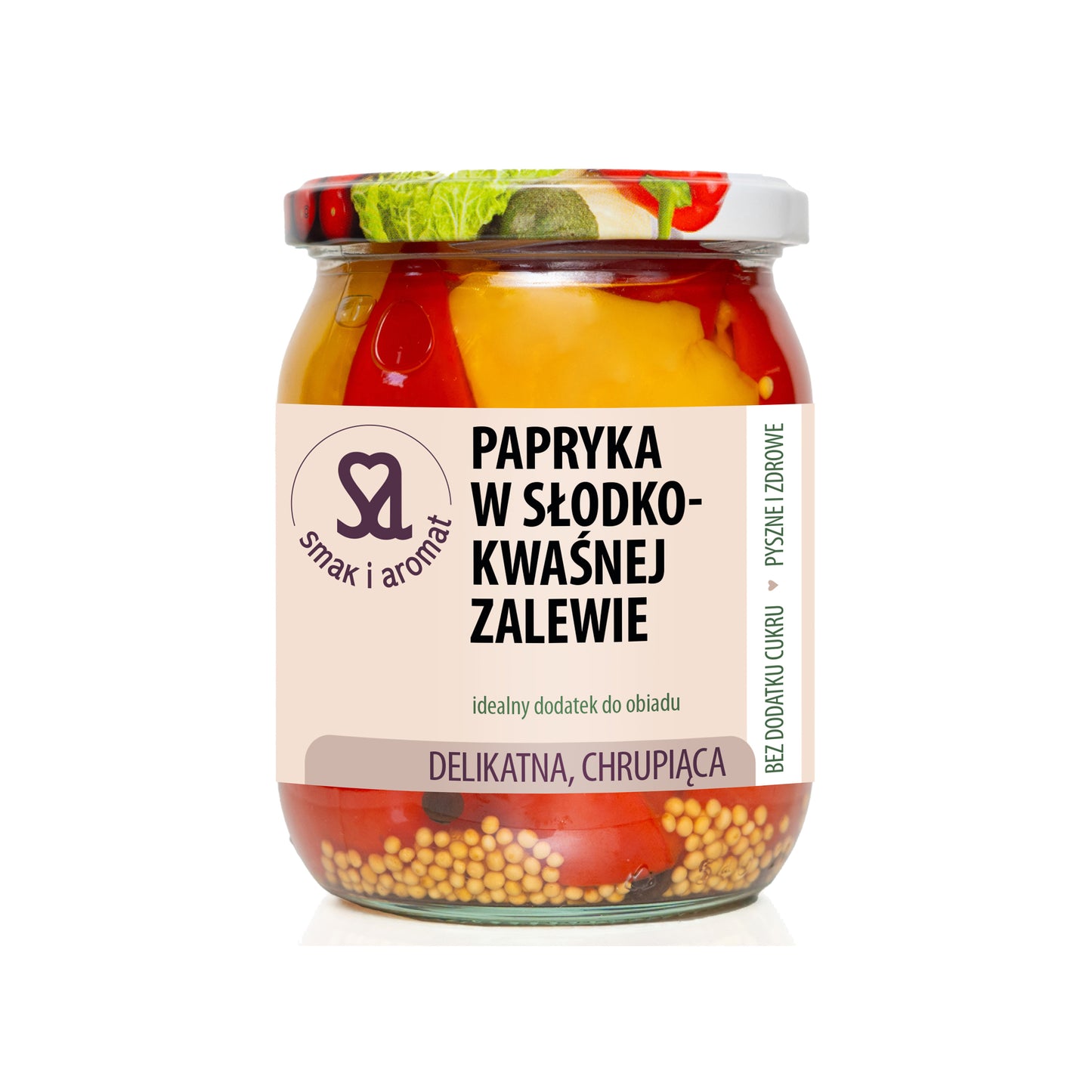 PAPRYKA W SŁODKO-KWAŚNEJ ZALEWIE