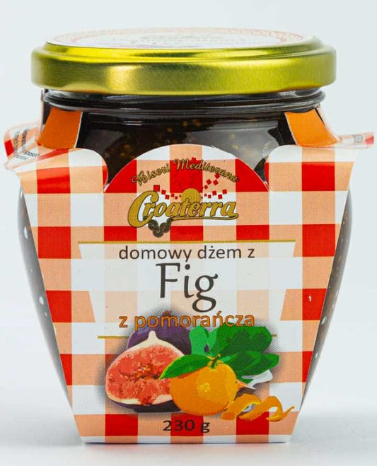 DZEM Z FIG I POMARAŃCZY 800 g