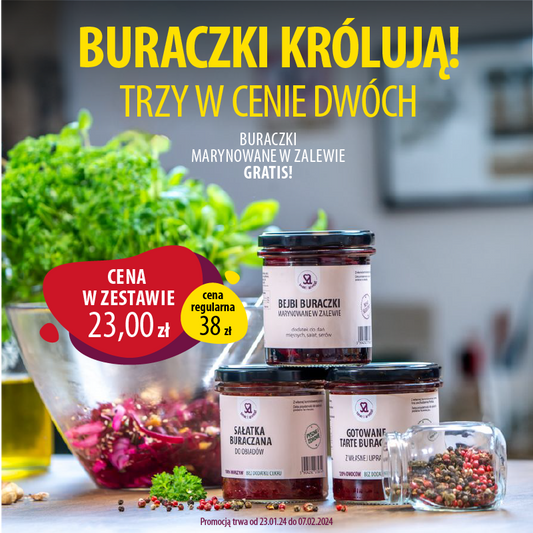 Buraczki - Zestaw