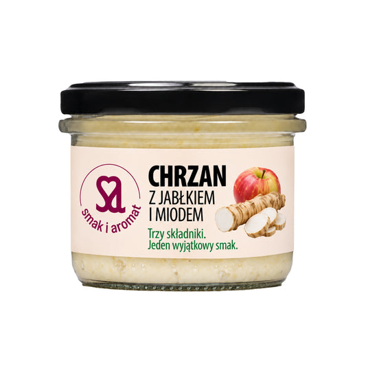 CHRZAN Z JABŁKIEM I MIODEM