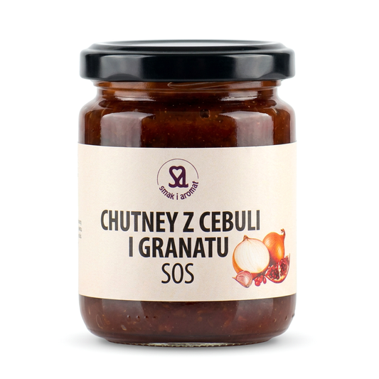 SOS CHUTNEY Z CEBULI I GRANATU