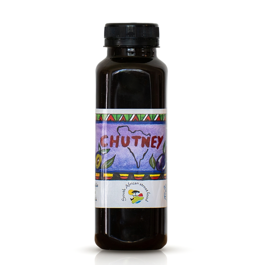 SOS CHUTNEY  SLIWKOWY - Afrykańska klasyka 300 ml.