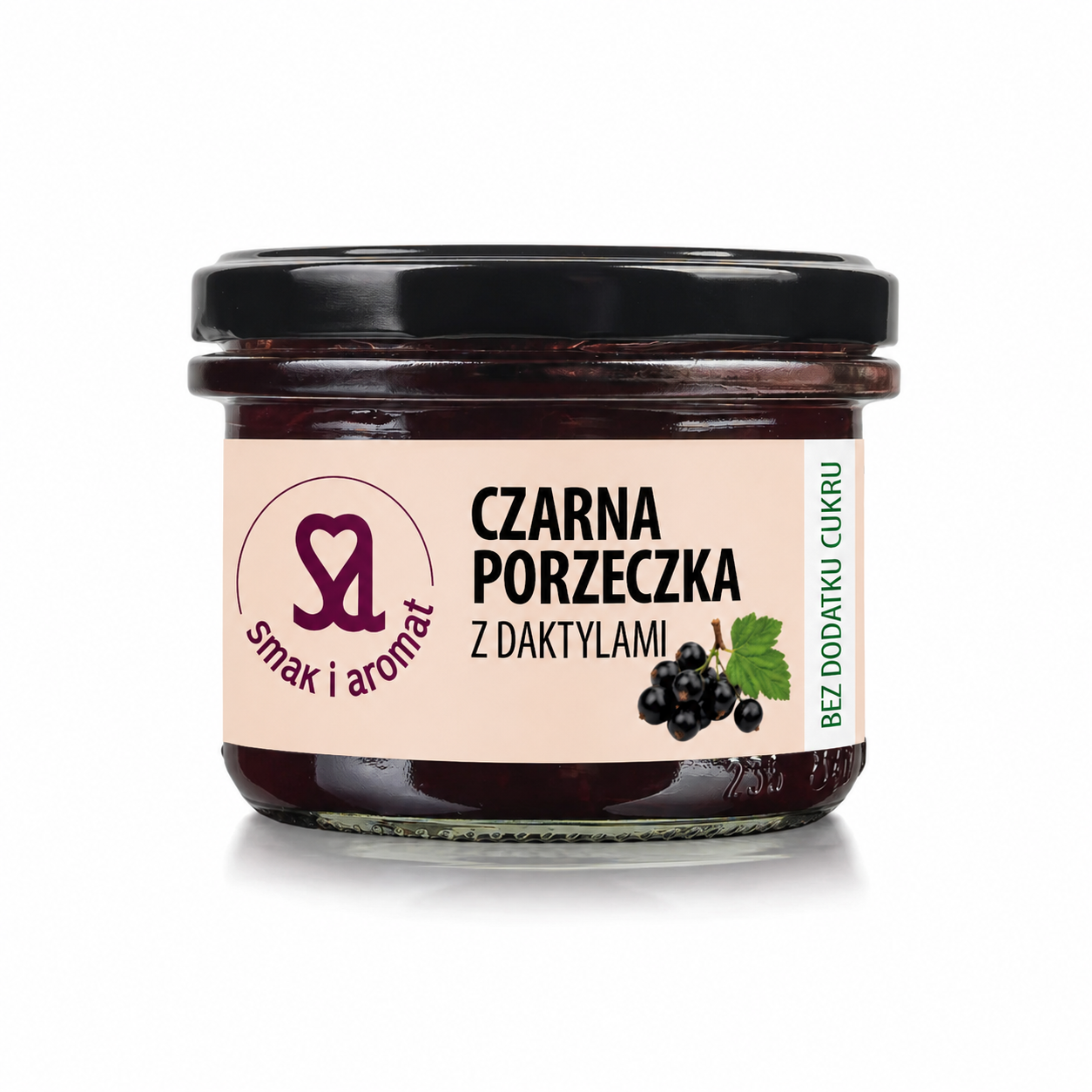 CZARNA PORZECZKA Z POMARAŃCZĄ I DAKTYLAMI