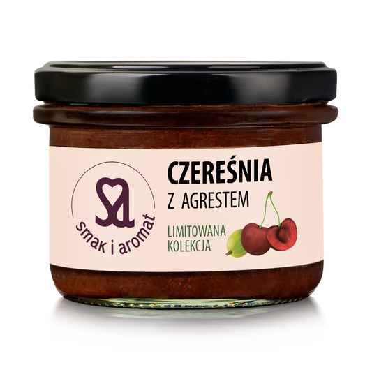 CZEREŚNIA Z AGRESTEM I CYTRUSOWYM TWISTEM.