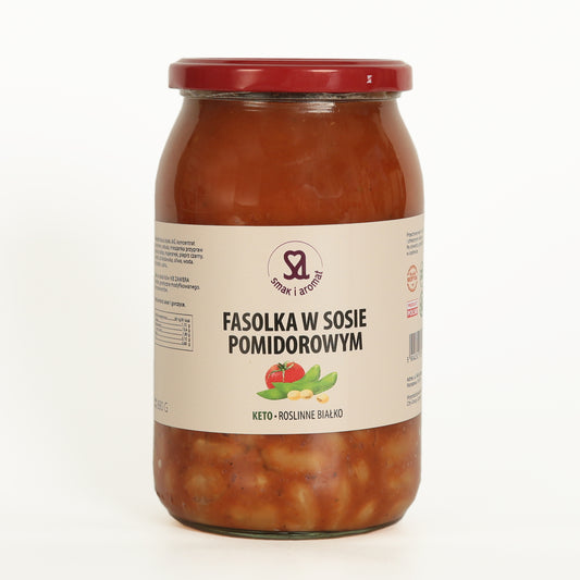 FASOLKA W SOSIE POMIDOROWYM