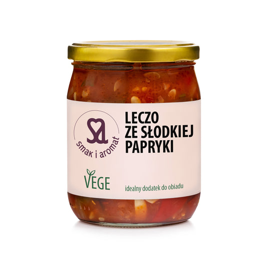 LECZO VEGE  ZE SŁODKĄ PAPRYKĄ