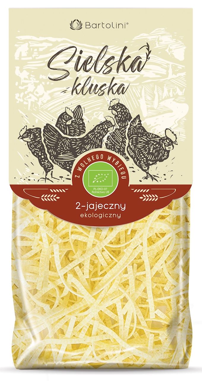 MAKARON DURUM BIO OD KUREK CHOWANYCH NA WOLNYM WYBIEGU