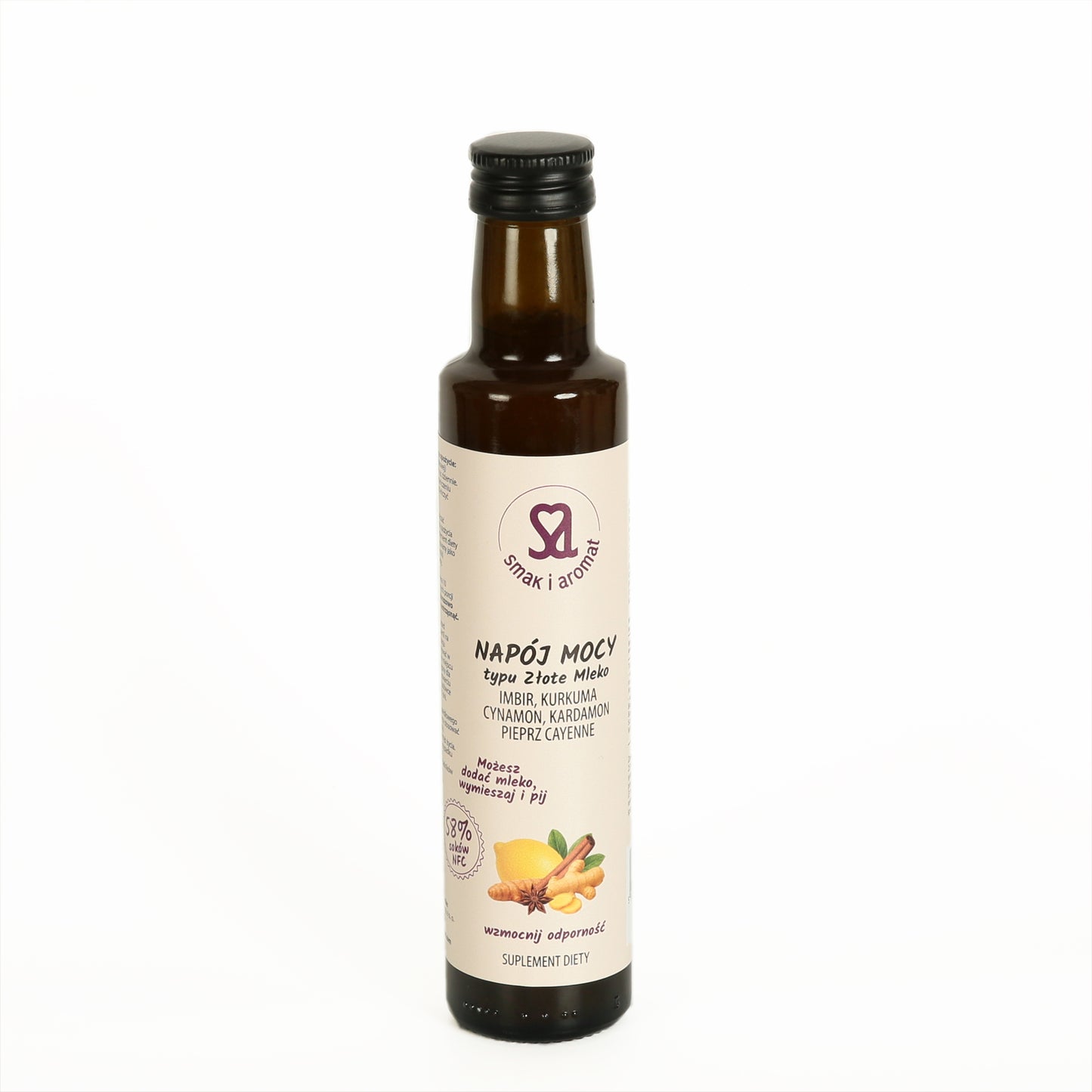 NAPÓJ MOCY ZŁOTE MLEKO