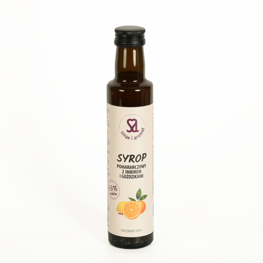 SYROP POMARAŃCZOWY ŚWIĄTECZNY