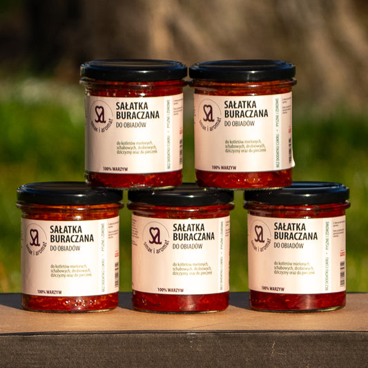 Zestaw wyśmienitych sałatek